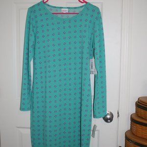 Lularoe  Debbie dress, size L, long sleeves